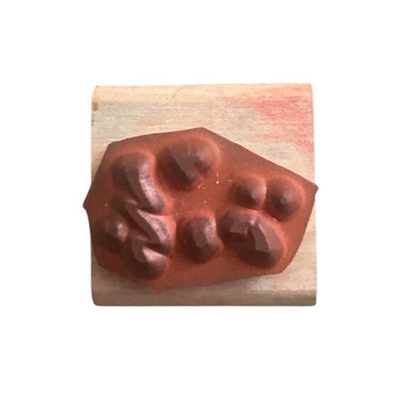 Celebration Parade Confetti Rubber Stamp - Stamp Set D229 Wood - Picture 2 of 2